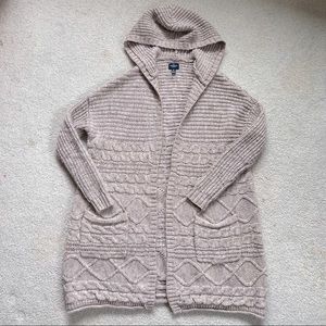 American Eagle Oversized Open Sweater
